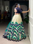 Printed Flared Lehenga Choli with Designer Dupatta.