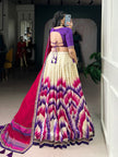 Printed Flared Lehenga Choli with Designer Dupatta.