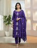 Traditional Embroidery Work Casual Ethnic Wear