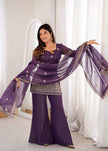Premium Purple Ethnic Wear with Designer Dupatta Collection.