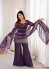 Premium Purple Ethnic Wear with Designer Dupatta Collection.