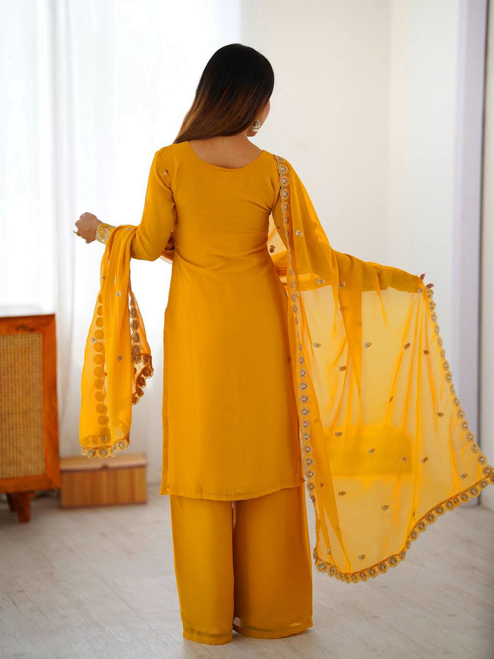 Luxury Embroidered Salwar Suit.
