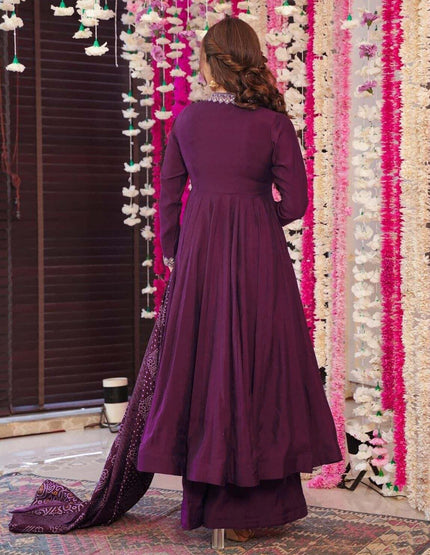 Stylish Ethnic Anarkali Palazzo Dress for Women.