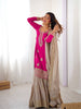 Elegant Designer Sharara Set with Embroidered Dupatta.