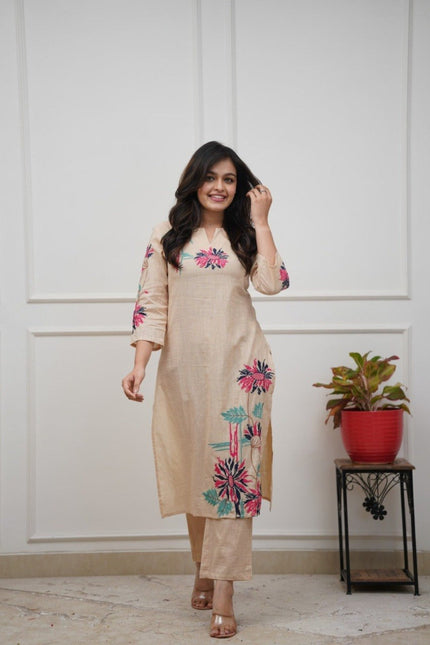 Premium Cotton Blend Kurta Set Collection.