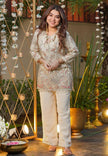 Designer Floral Embroidered Co-Ord Set.