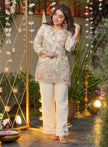 Designer Floral Embroidered Co-Ord Set.