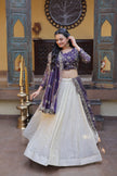 Festive Wear Heavy Embroidered Lehenga Choli.