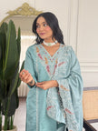 Women’s Designer Embroidered Ethnic Suit Set.