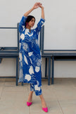 Stylish Printed Kurta with Palazzo Pants.