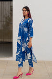 Stylish Printed Kurta with Palazzo Pants.