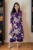 Stylish Printed Kurta with Palazzo Pants.