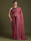 Classic Indian Bandhani Print Saree with Designer Blouse.