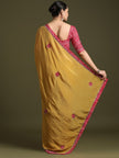 Classic Indian Bandhani Print Saree with Designer Blouse.