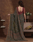 Traditional Printed Saree with Elegant Border for Daily & Festive Wear.