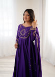 Premium Flared Ethnic Anarkali Suit Set for Festive Collection.