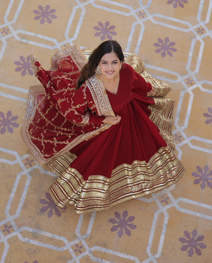 Premium Designer Ready-made Gown Collection.
