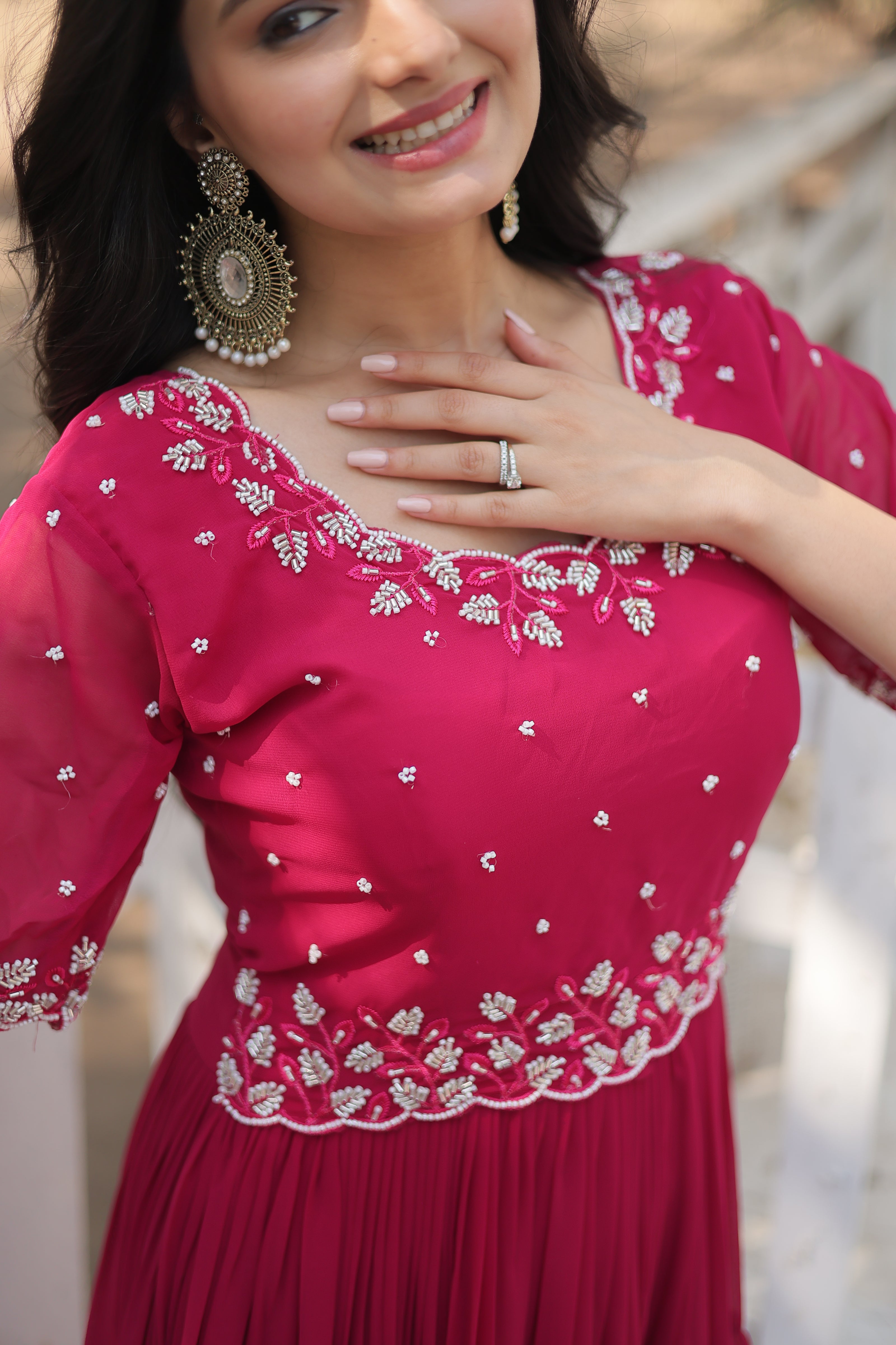 Premium Designer Ready-made Gown Collection.