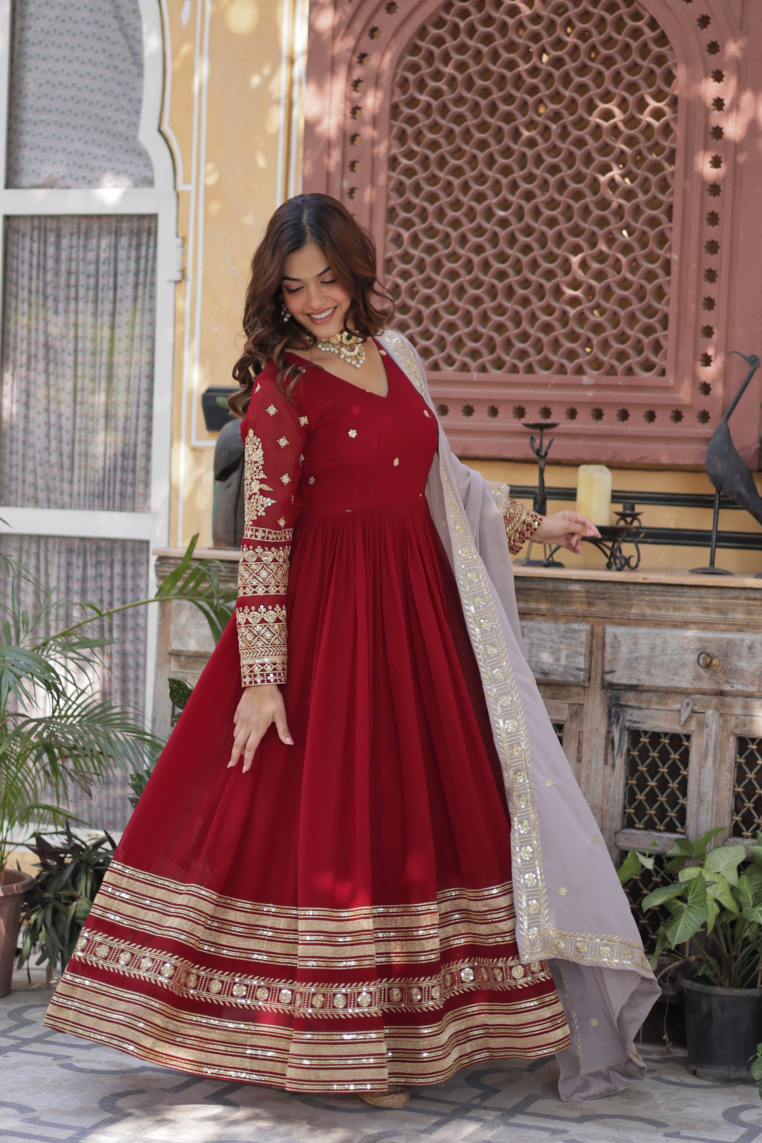 Premium Designer Ready-made Gown Collection.