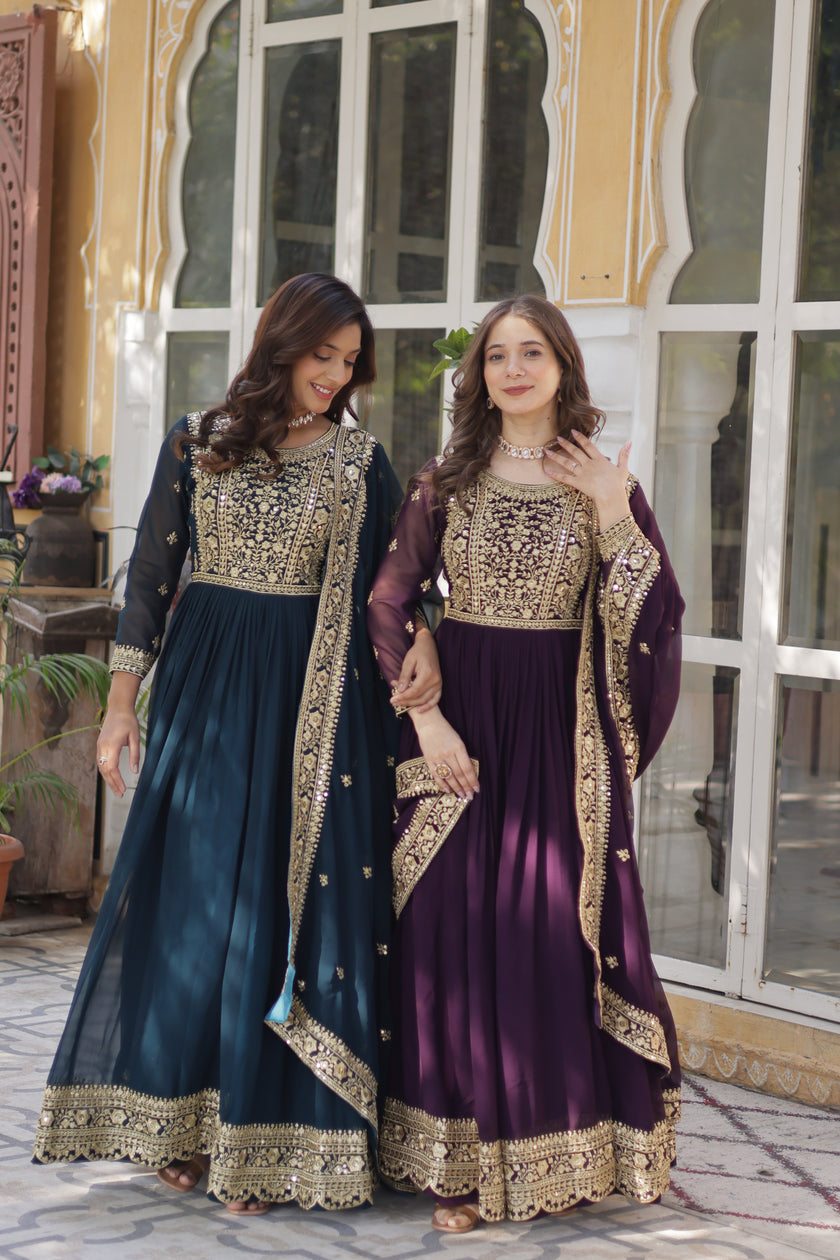 Premium Designer Ready-made Gown Collection.