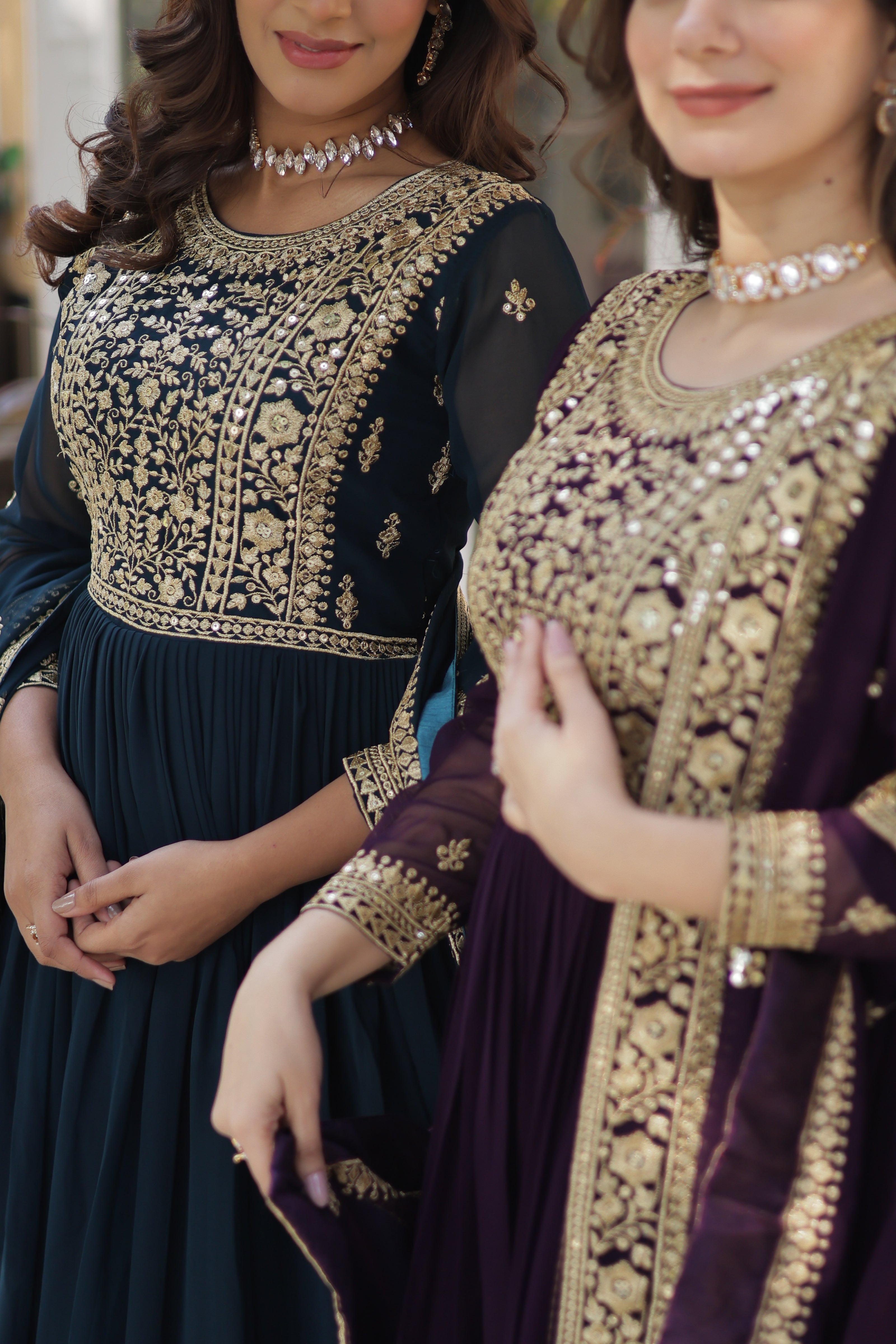 Premium Designer Ready-made Gown Collection.