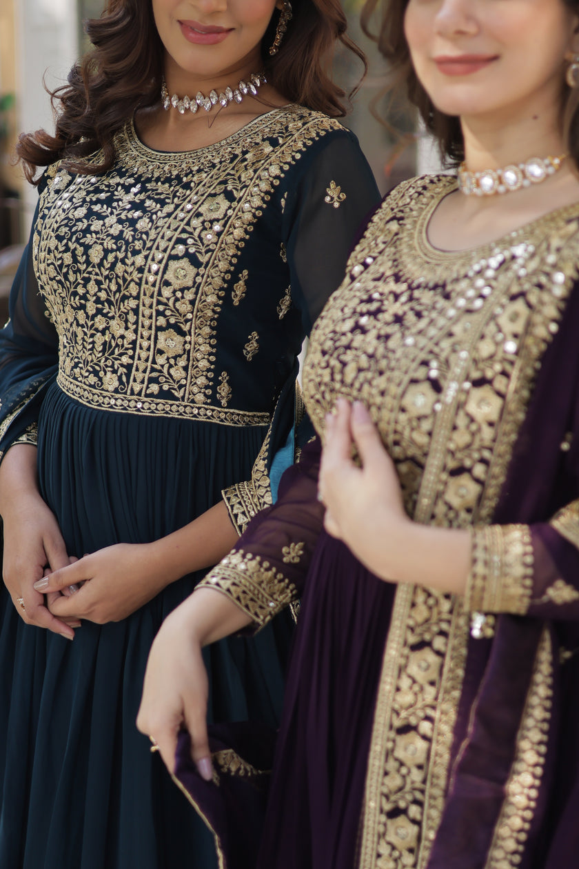 Premium Designer Ready-made Gown Collection.