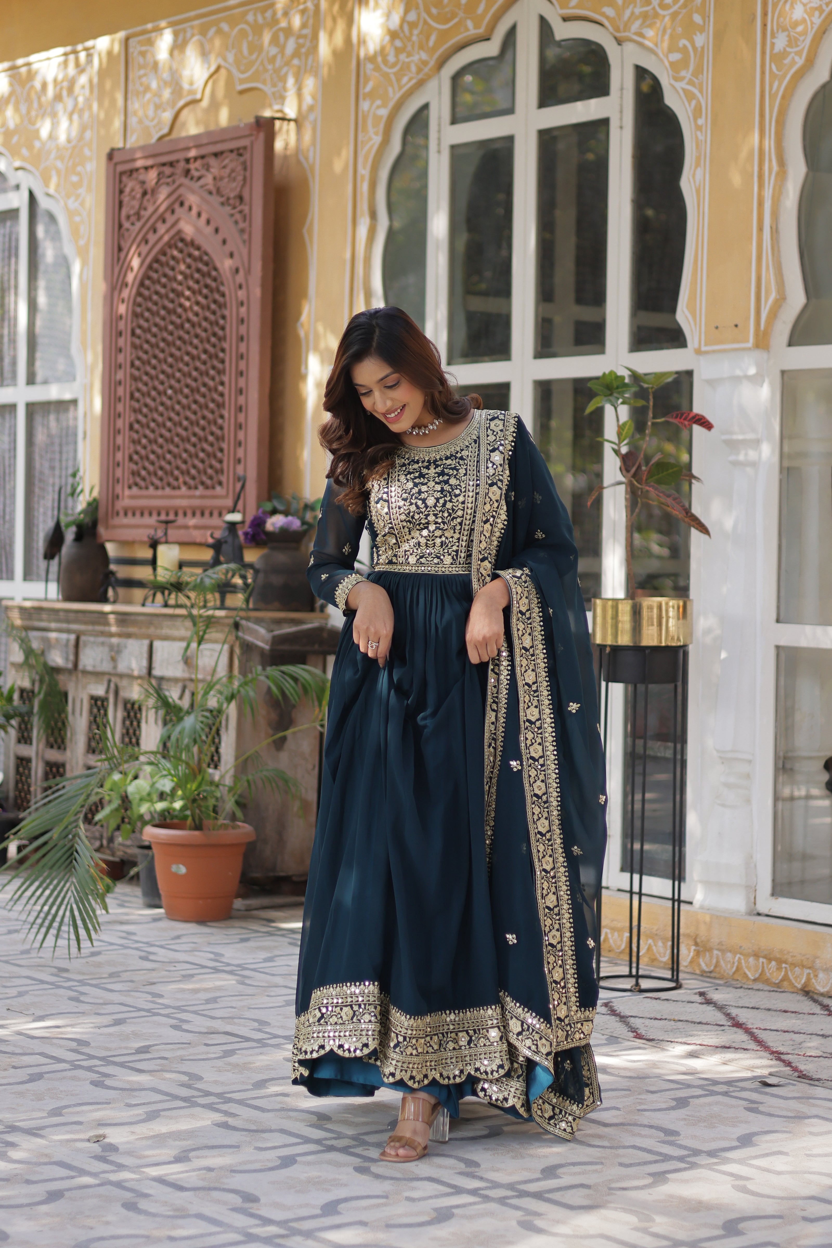 Premium Designer Ready-made Gown Collection.