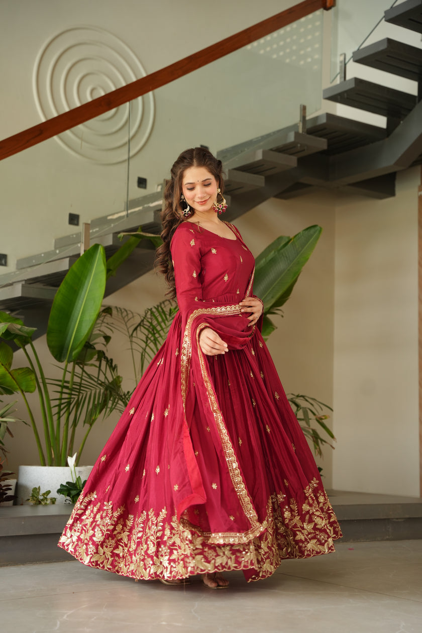Premium Designer Ready-made Gown Collection.