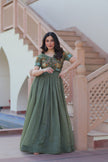 Premium Designer Ready-made Koti Gown Collection.