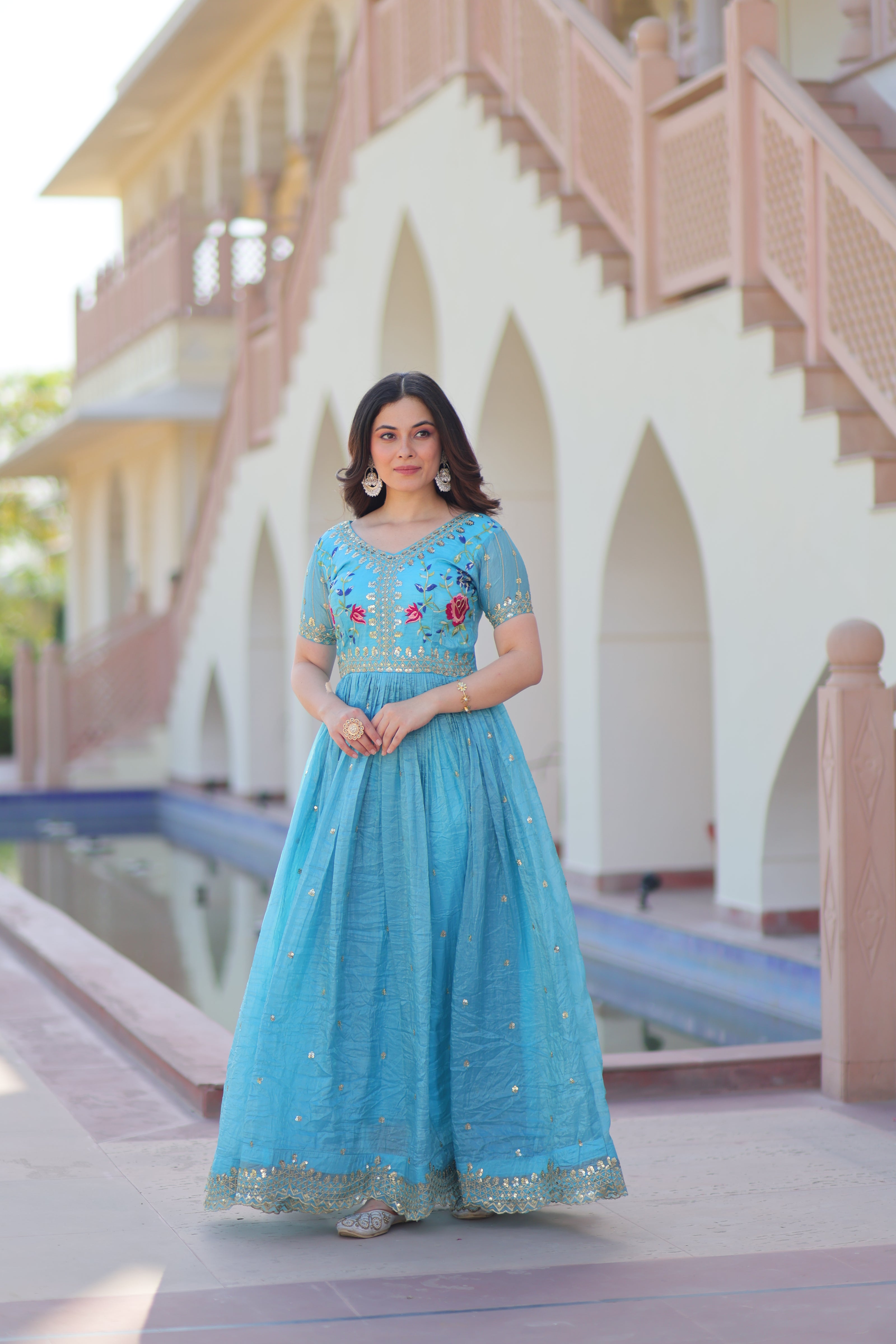 Premium Designer Ready-made Gown Collection.
