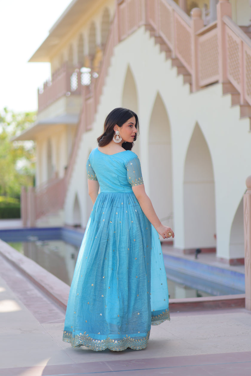 Premium Designer Ready-made Gown Collection.