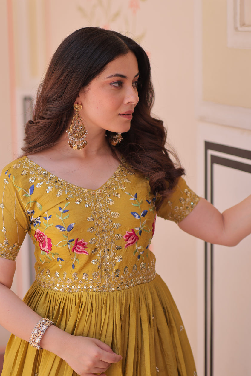 Premium Designer Ready-made Gown Collection.