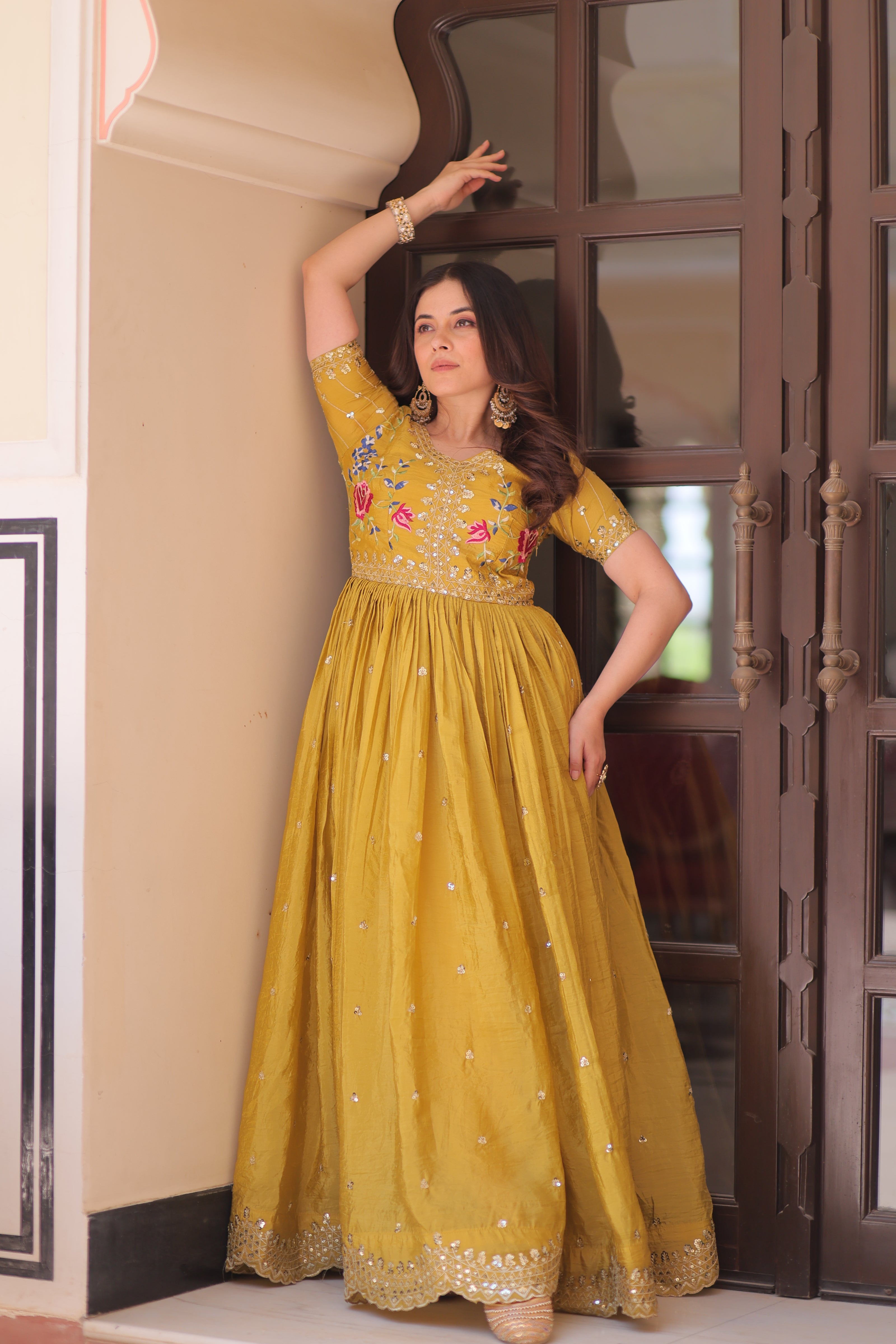 Premium Designer Ready-made Gown Collection.