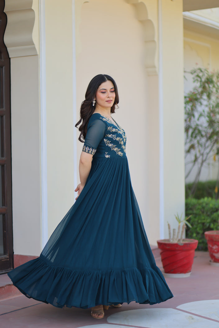 Premium Designer Ready-made Gown Collection.