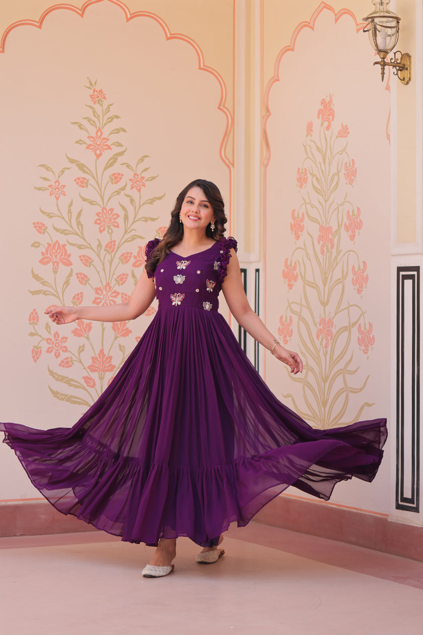 Premium Designer Ready-made Gown Collection.
