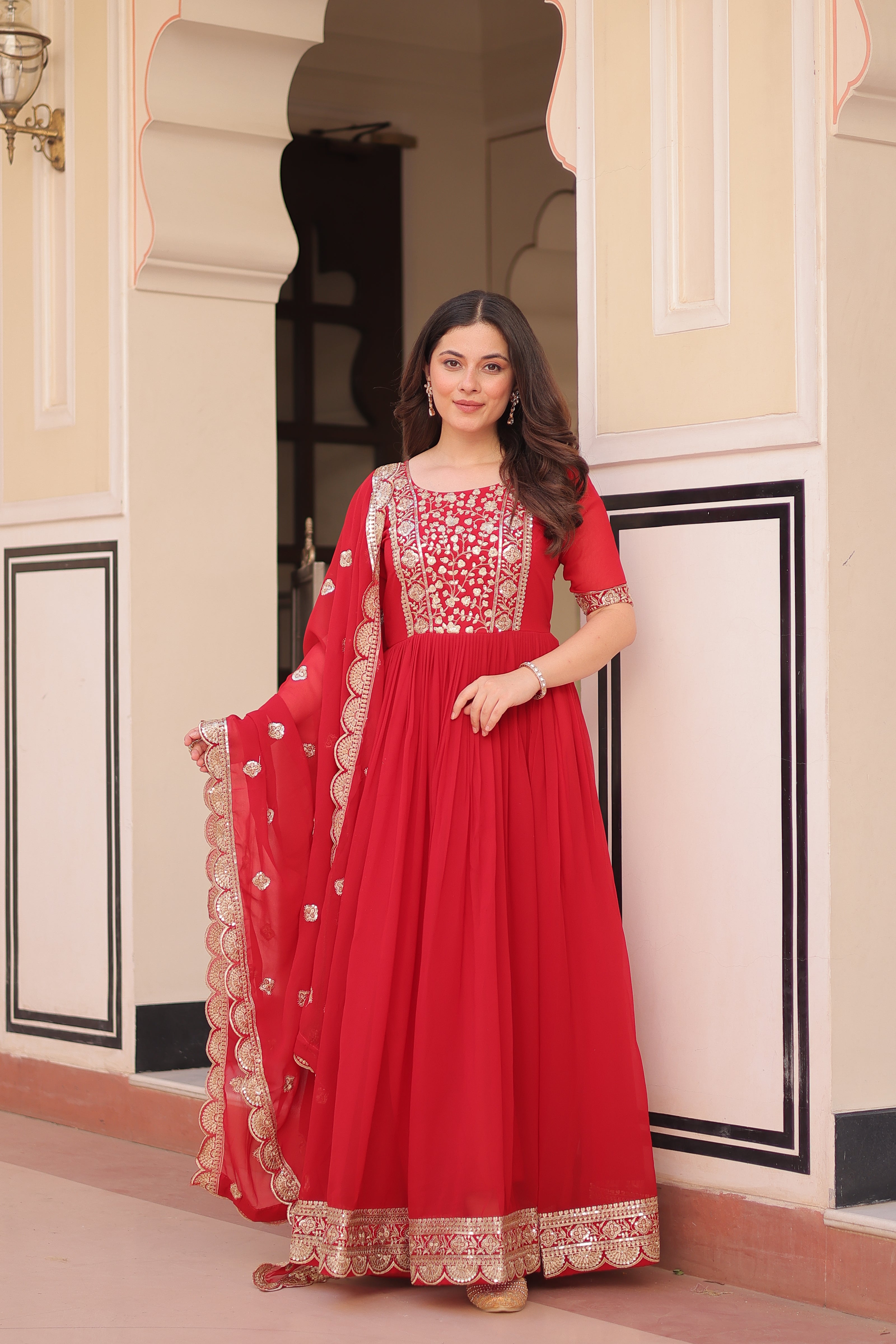 Premium Designer Ready-made Gown Collection.