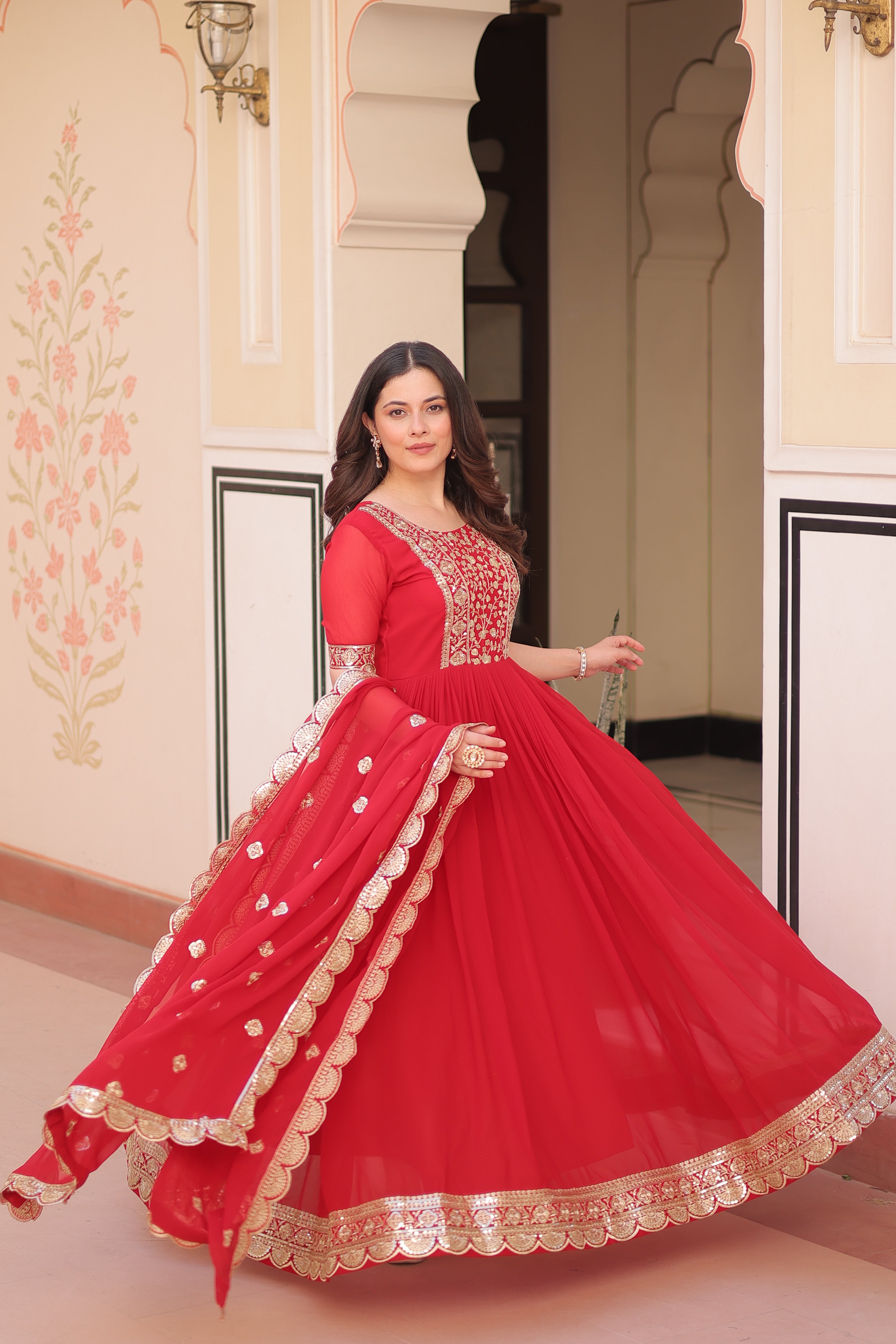 Premium Designer Ready-made Gown Collection.