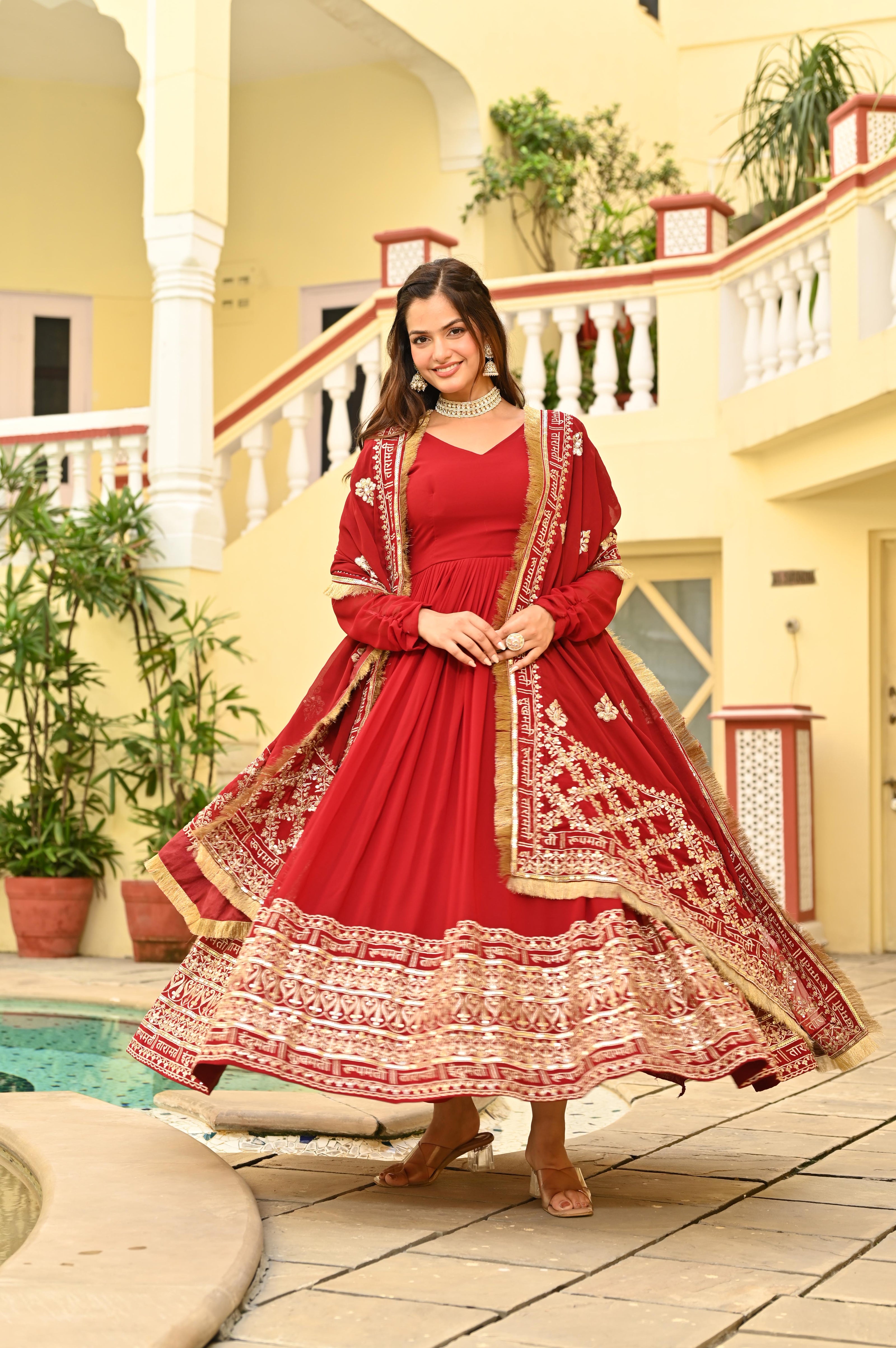 Premium Designer Ready-made Gown Collection.