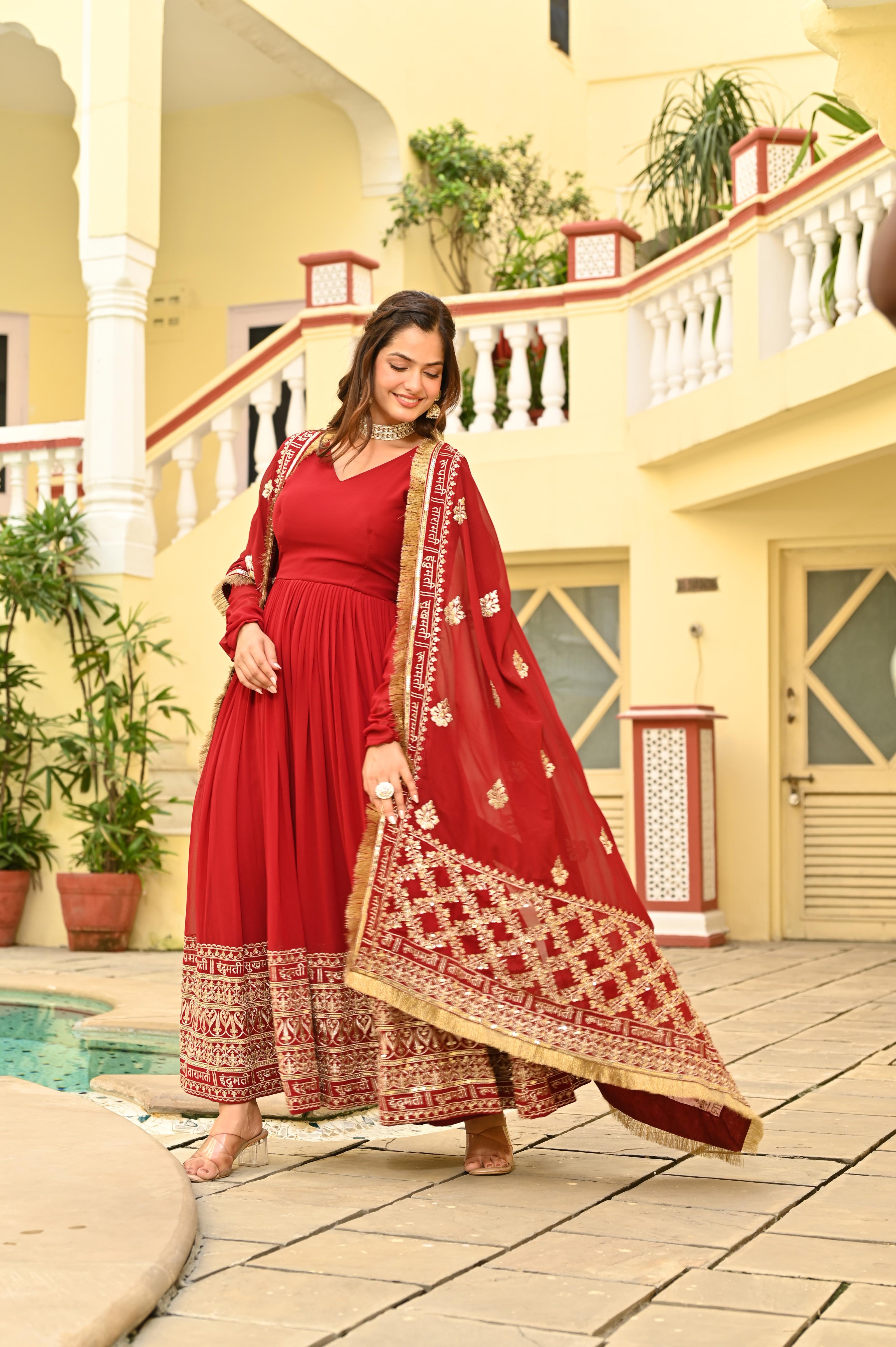 Premium Designer Ready-made Gown Collection.