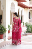 Premium Designer Ready-made Top, Sharara & Dupatta Collection.