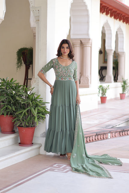Premium Ready-made Designer Gown Collection.