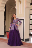 Luxury Designer Printed Lehenga Choli – Festive Wear.