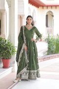 Elegant Designer Anarkali Gown for Wedding & Festive Wear.