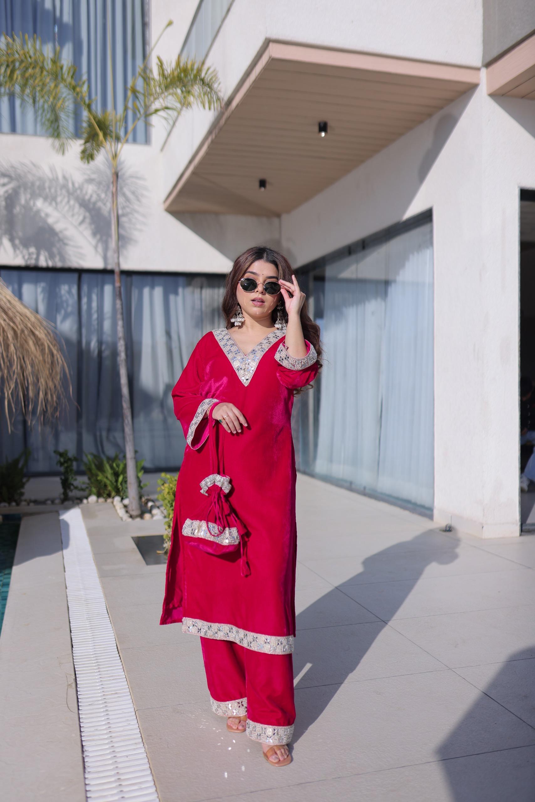 READYMADE TOP-PANT WITH BATWA COLLECTIONS.