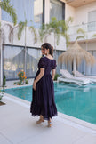Ethnic Embroidery Work Anarkali Maxi Dress.