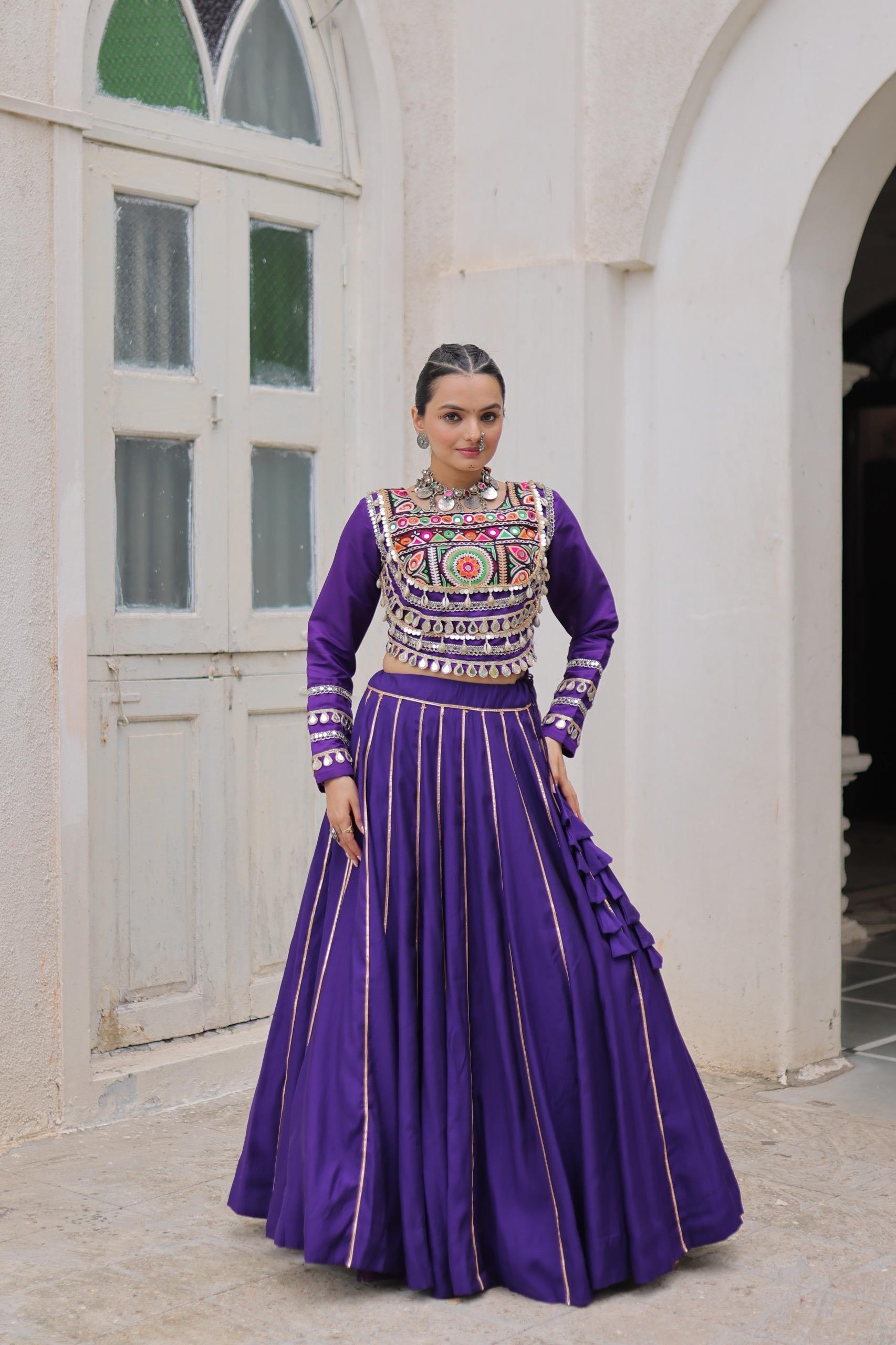 Navratri Collection Designer Lehenga with Heavy Embroidery.
