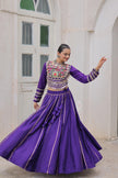 Navratri Collection Designer Lehenga with Heavy Embroidery.