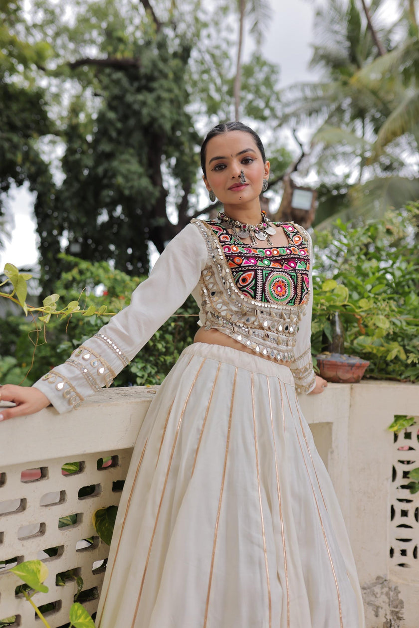 Navratri Collection Designer Lehenga with Heavy Embroidery.