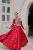 Navratri Collection Designer Lehenga with Heavy Embroidery.