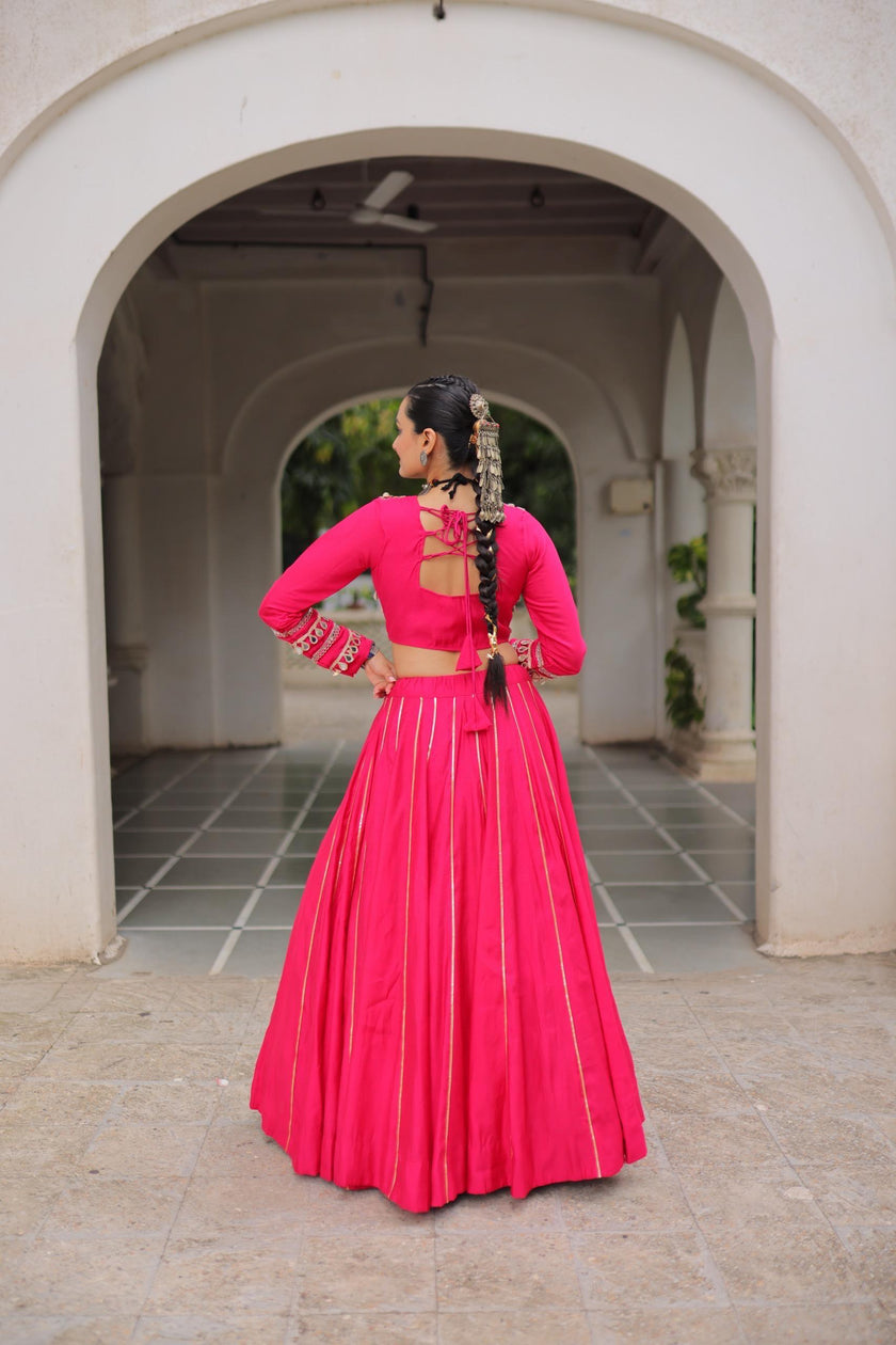 Navratri Collection Designer Lehenga with Heavy Embroidery.
